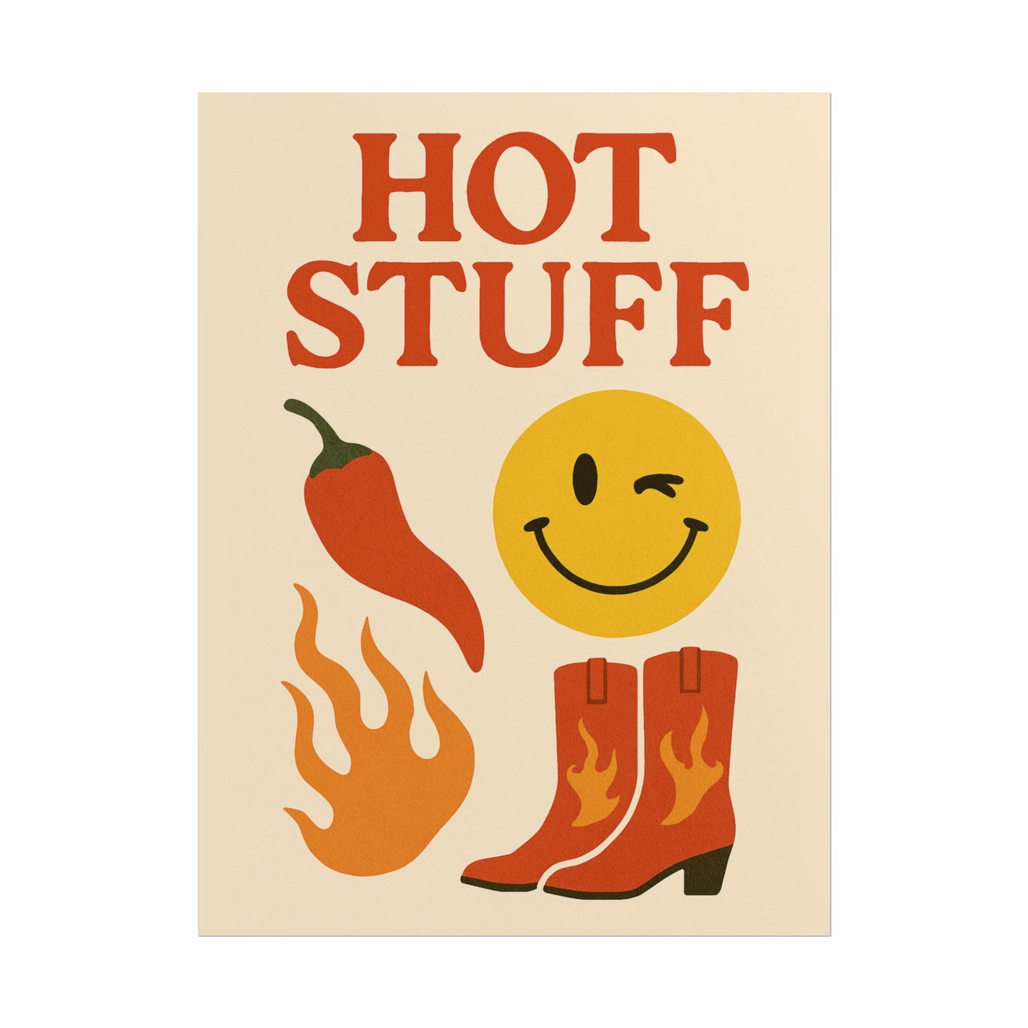 Hot Stuff Poster